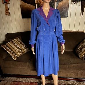 Vtg~”J.Y. By John Yang” Women Size 8 Dress